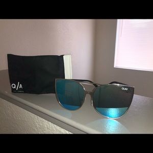 Quay cat eye sunglasses!